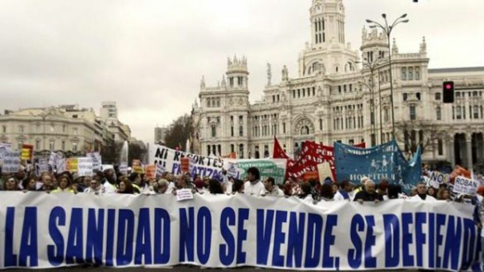 Decenas de organizaciones de la Comunidad de Madrid se unen para defender la salud como derecho