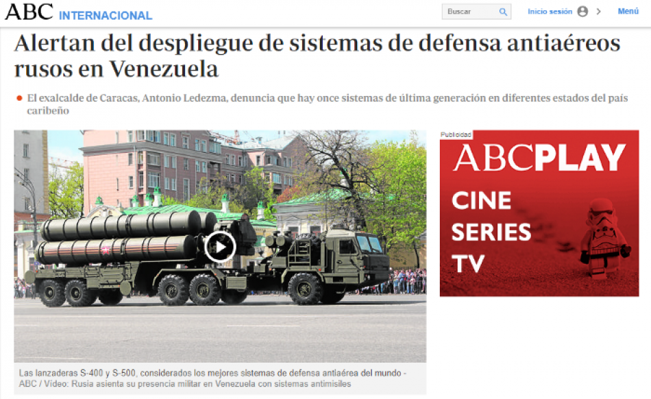 ABC y Ledezma escriben un nuevo capítulo de la campaña mediática contra Venezuela