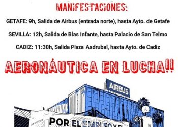 CGT hace un llamamiento a las plantillas del sector aeronáutico para que secunden la huelga del próximo 23 de julio