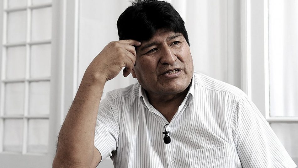 Evo Morales: «La postergación de las elecciones es un nuevo golpe contra la democracia»