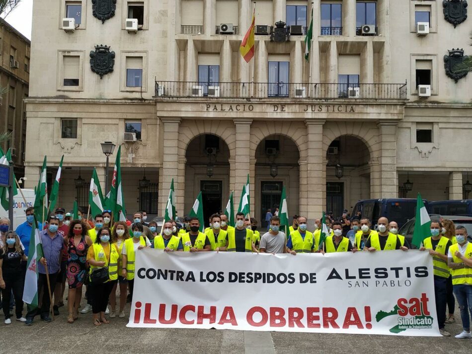 Teresa Rodríguez pide a la ministra Montero que frene cualquier intento de recurso judicial de Alestis contra la sentencia del TSJA