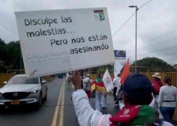 Marcha por la Dignidad en Colombia llega a Bogotá