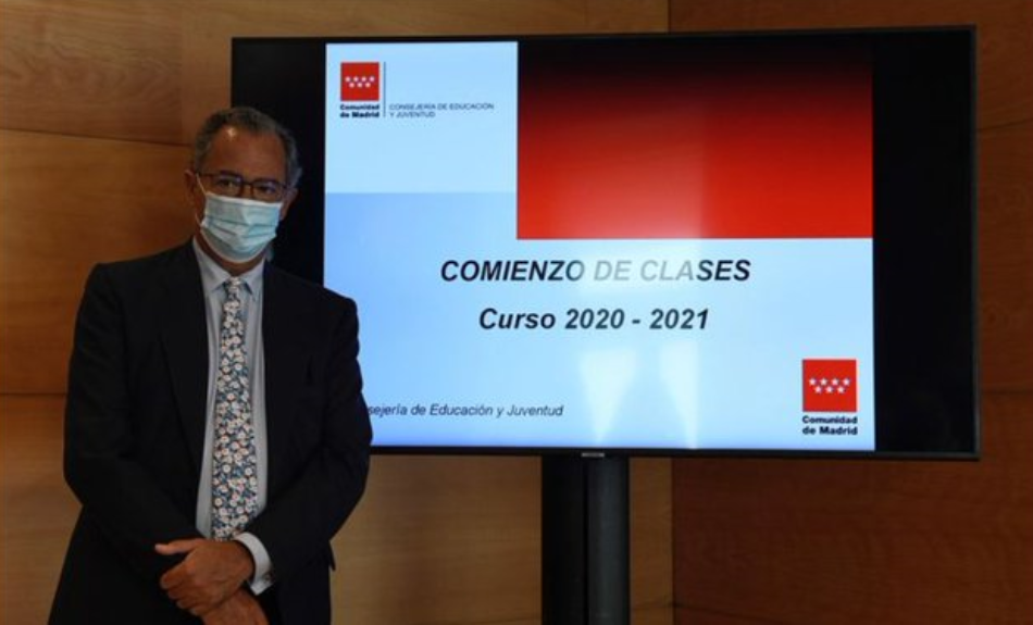 IU Madrid rechaza las medidas impuestas por la Consejería de Educación de vuelta al curso 2020-21 y exige que se invierta el dinero público en la Educación Pública