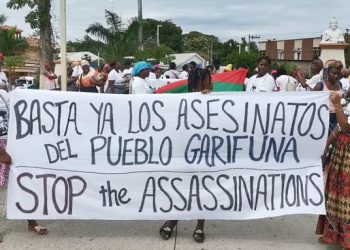 CGT exige la aparición con vida del líder garífuna Snider Centeno y los integrantes de la comunidad Triunfo de la Cruz de Honduras