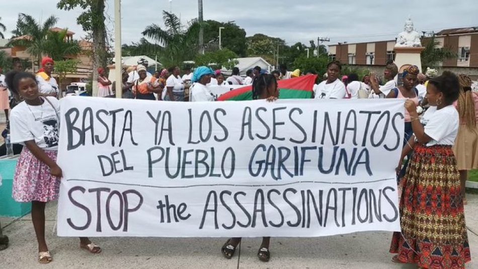 CGT exige la aparición con vida del líder garífuna Snider Centeno y los integrantes de la comunidad Triunfo de la Cruz de Honduras