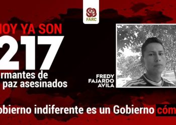 El partido FARC denuncia un nuevo asesinato de un ex combatiente en el Meta