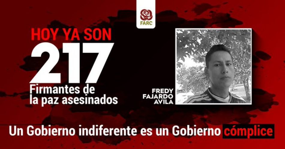 El partido FARC denuncia un nuevo asesinato de un ex combatiente en el Meta