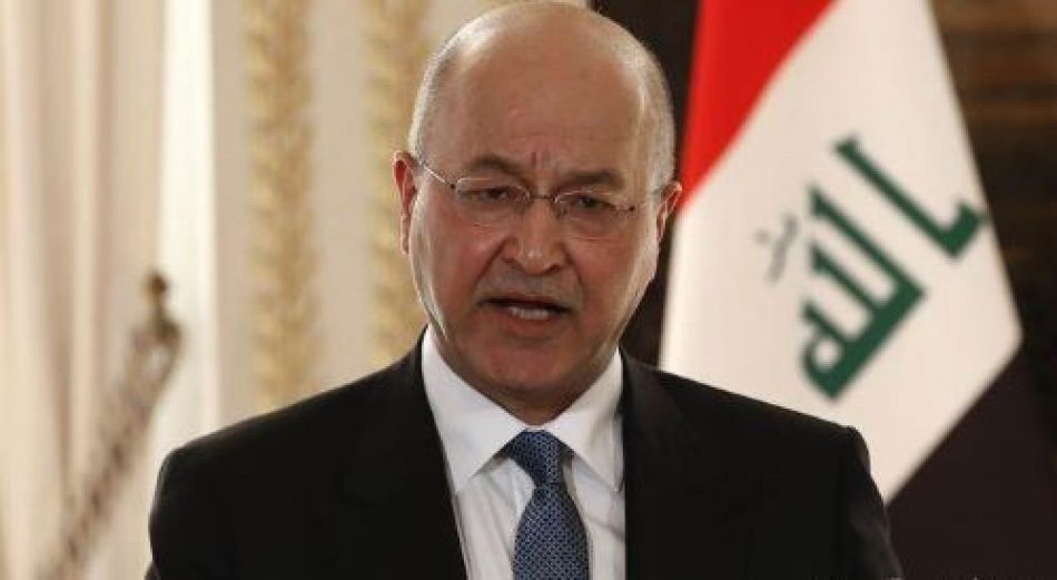 Presidente de Irak exige a Turquía respetar la soberanía de su país