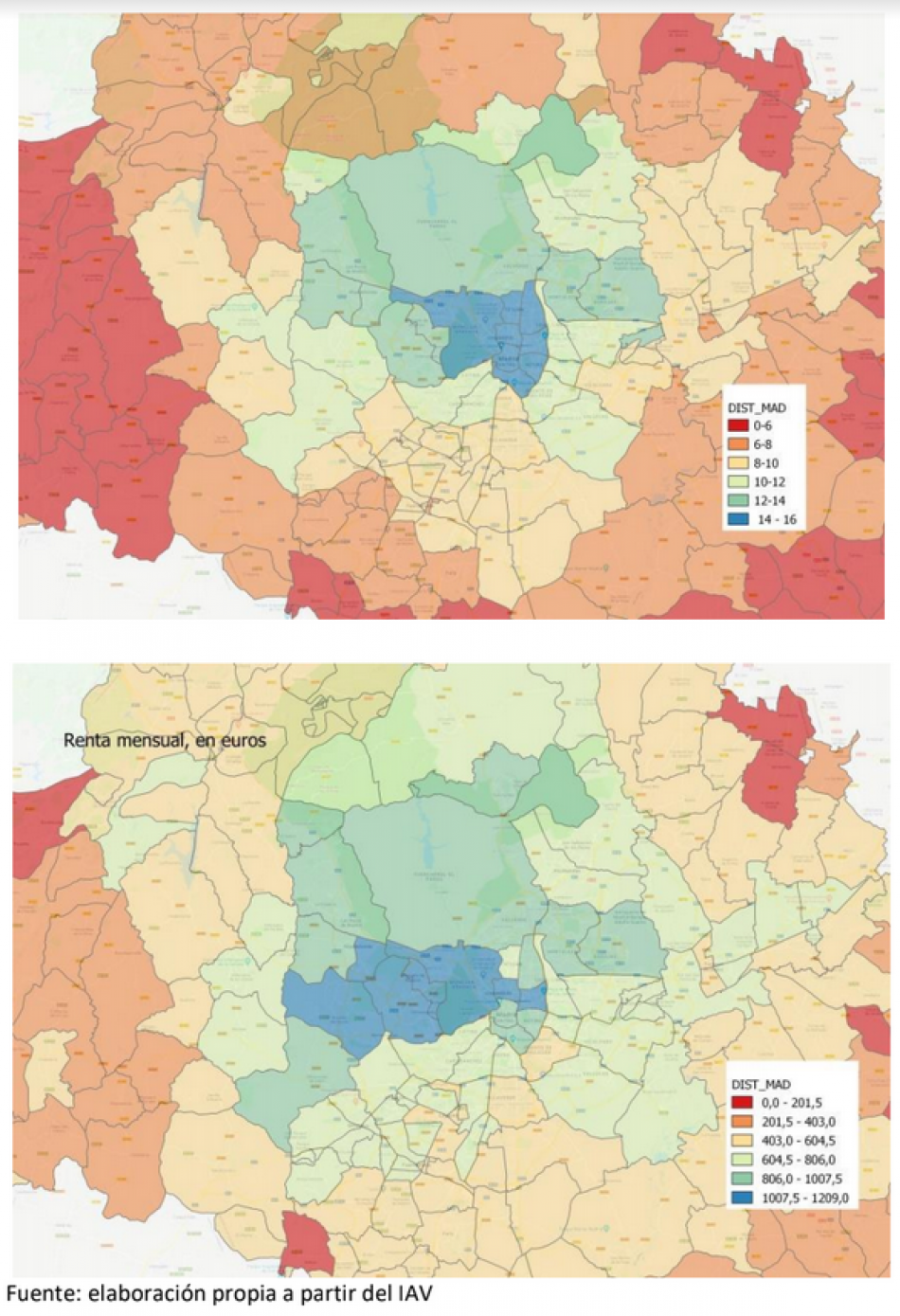 El 61% de la ciudad de Madrid y toda su corona metropolitana es ya una inmensa área “tensionada” por el alquiler