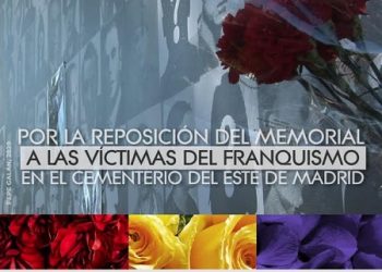 5J: Convocada concentración para exigir la reposición del Memorial del Cementerio del Este de Madrid