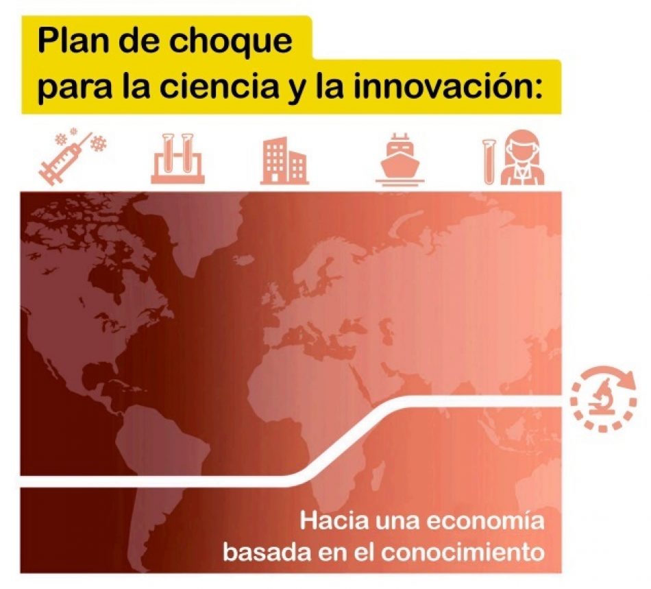 El Gobierno presenta el Plan de choque por la Ciencia y la Innovación que compromete 1.56 millones de euros de inversión directa