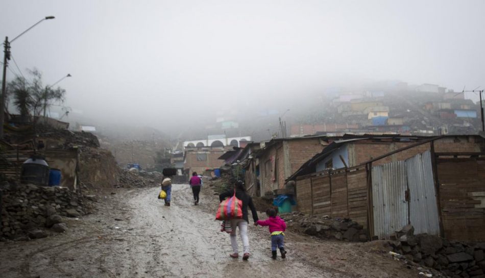 Pobreza y castigo en Ticlio Chico, la zona marginal más fría de Lima