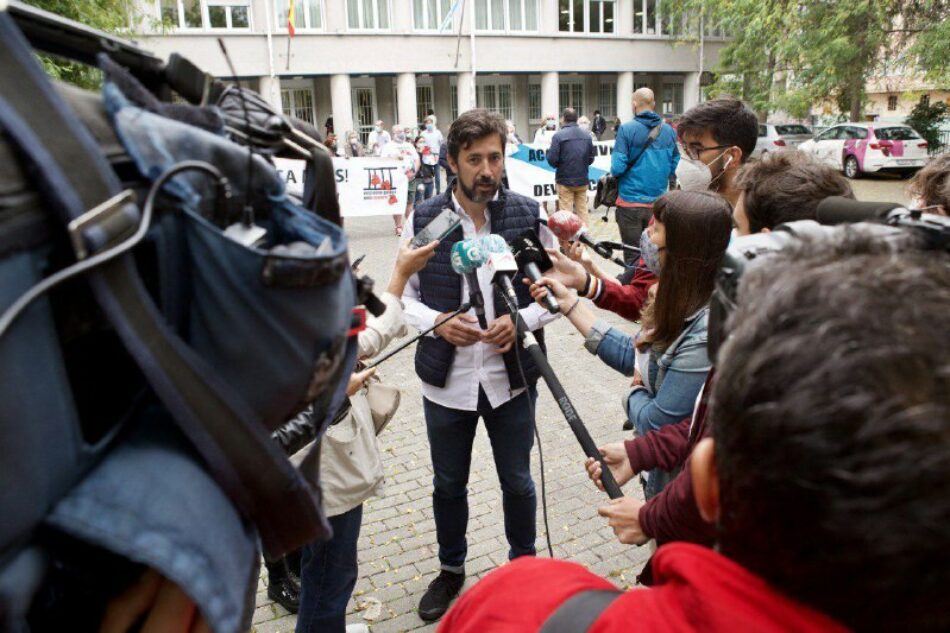 Gómez Reino (Galicia en Común): “Seremos o Goberno da memoria democrática. Faremos que o patrimonio espoliado dos Franco retorne ás mans da galegas”