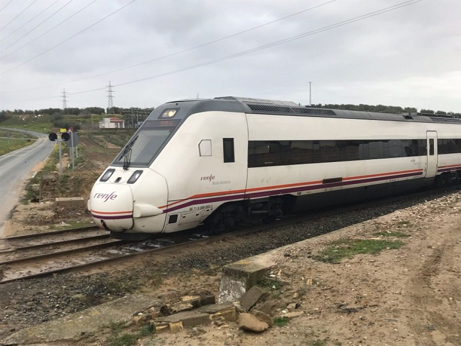 Adelante pide la recuperación de todos los trenes de media distancia eliminados durante el Estado de Alarma