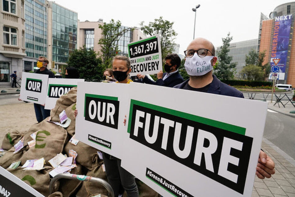 El paquete de recuperación europeo debe financiar la economía verde, no a las empresas contaminantes