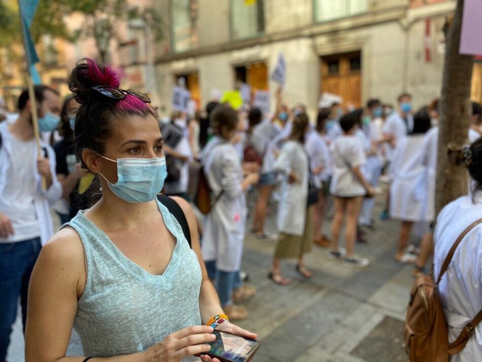 Vanessa Lillo pregunta al gobierno de la Comunidad de Madrid sobre contrataciones para cubrir sustituciones en sanidad durante el verano