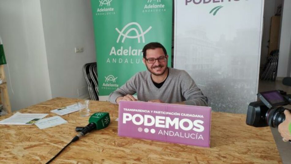 Adelante Andalucía denuncia el uso del parking de un restaurante para ampliar el aforo de coches en la playa de Los Genoveses