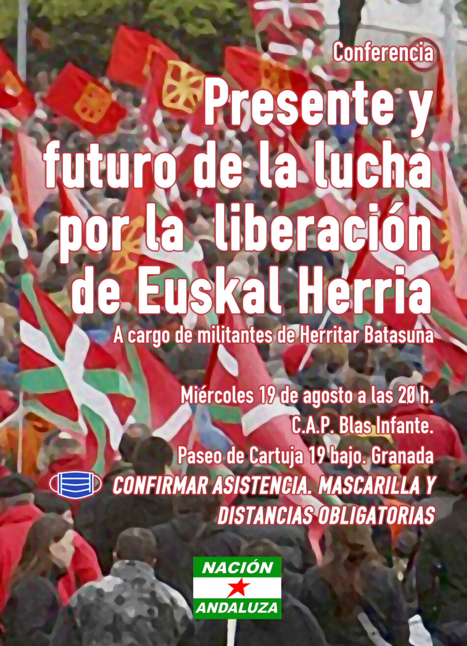 Organizan conferencia sobre el presente y el futuro de la lucha en Euskal Herria