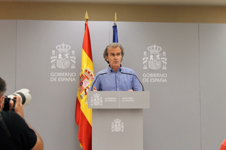 Fernando Simón niega que España se encuentre a nivel general en una situación de riesgo de colapso sanitario