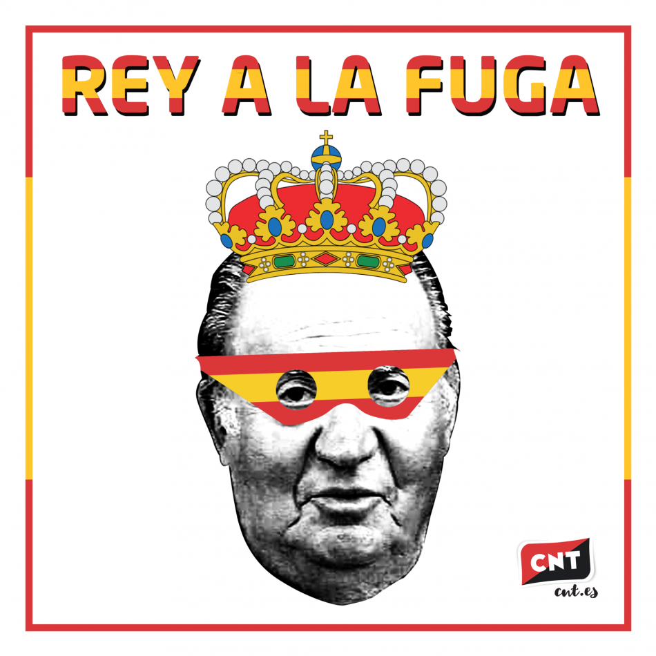 Rey a la fuga