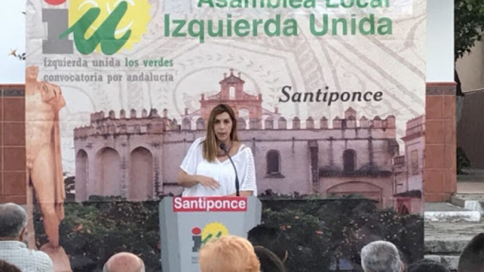 IU se opone al cierre del Parque de Bomberos de Santiponce (Sevilla)