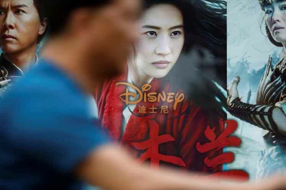 Disney y Mulan caen en la discordia de EE.UU. con China