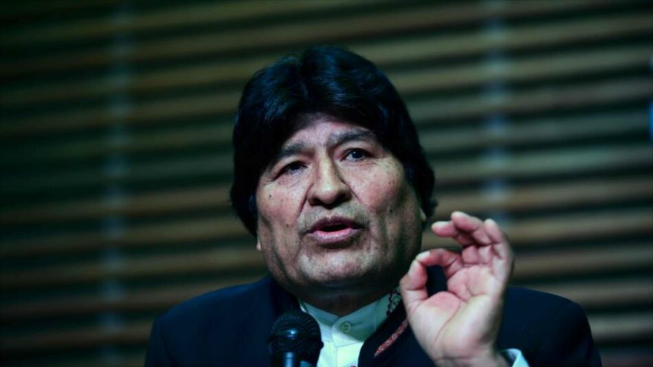 Evo Morales afirma que la renuncia de Áñez fue por orden de EEUU