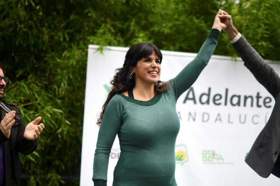 Teresa Rodríguez renuncia a dietas e indemnizaciones durante el periodo de maternidad