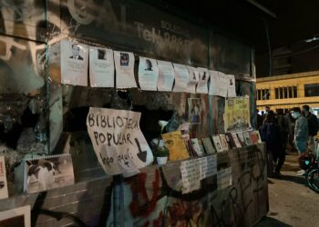 Bibliotecas populares contra la represión policial en Bogotá