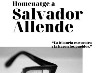 Homenatge a Salvador Allende a Badalona