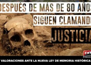 Ante el Anteproyecto de Ley de Memoria Histórica y Democrática
