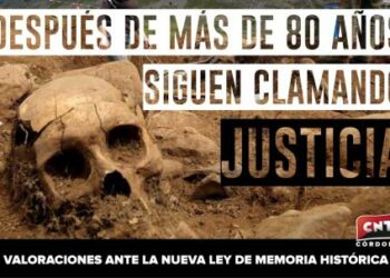 Ante el Anteproyecto de Ley de Memoria Histórica y Democrática