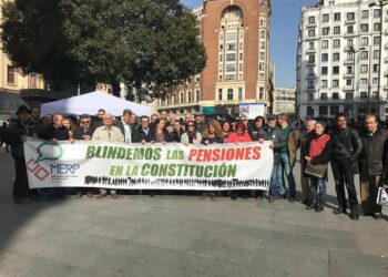 La MERP rechaza las presiones de Europa y llama a blindar las pensiones en la Constitución