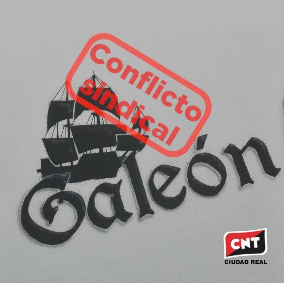 CNT inicia un conflicto sindical con el Bar El Galeón de Alcázar de San Juan