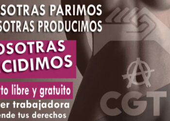 CGT continúa reivindicando el derecho a decidir de las mujeres sobre sus cuerpos en el Día de Acción Global por el acceso al Aborto Legal y Seguro