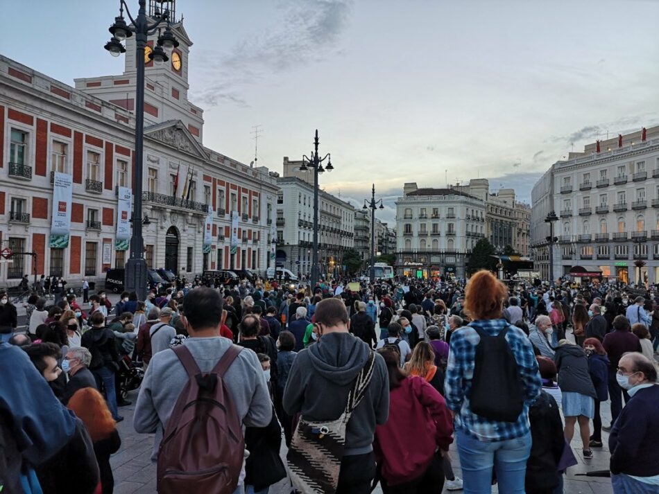 Los municipios y distritos de Madrid afectados por el confinamiento selectivo se movilizan en protesta