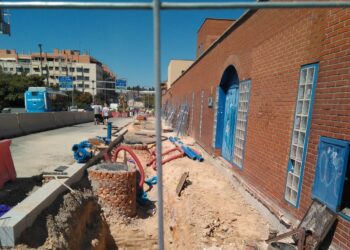 Movimiento ciudadano denuncia la situación de los accesos a los centros escolares por la obras de la operación Mahou-Calderón