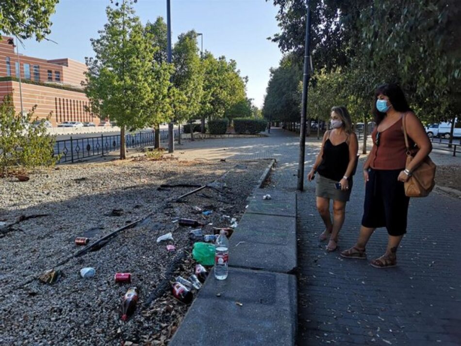 Adelante Andalucía denuncia “la desesperada situación” de Polígono Norte y la falta de limpieza en los barrios obreros de Sevilla