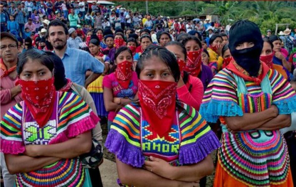 Colectivos nacionales e internacionales se solidarizan con mujeres zapatistas en Chiapas