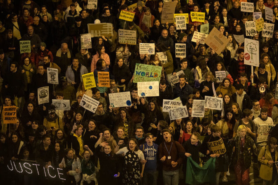 El movimiento climático vuelve a las calles este viernes para exigir justicia por el clima