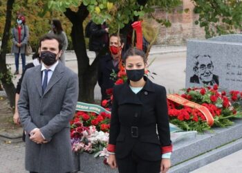 Garzón reivindica la vigencia de la lucha de Marcelino Camacho por integrar “nuestro legado como organizaciones políticas y como personas comprometidas con la transformación social”