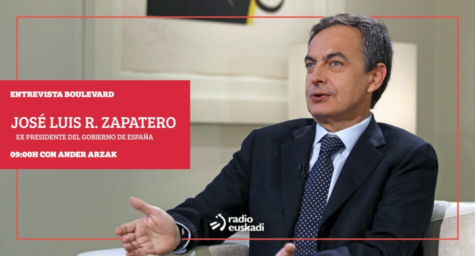 Zapatero defiende la negociación presupuestaria del Gobierno de Pedro Sánchez con EH Bildu por coherencia