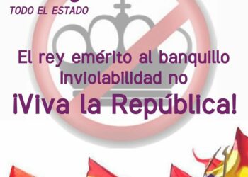 Izquierda Unida Castilla y León secunda las movilizaciones republicanas del día 18 de octubre