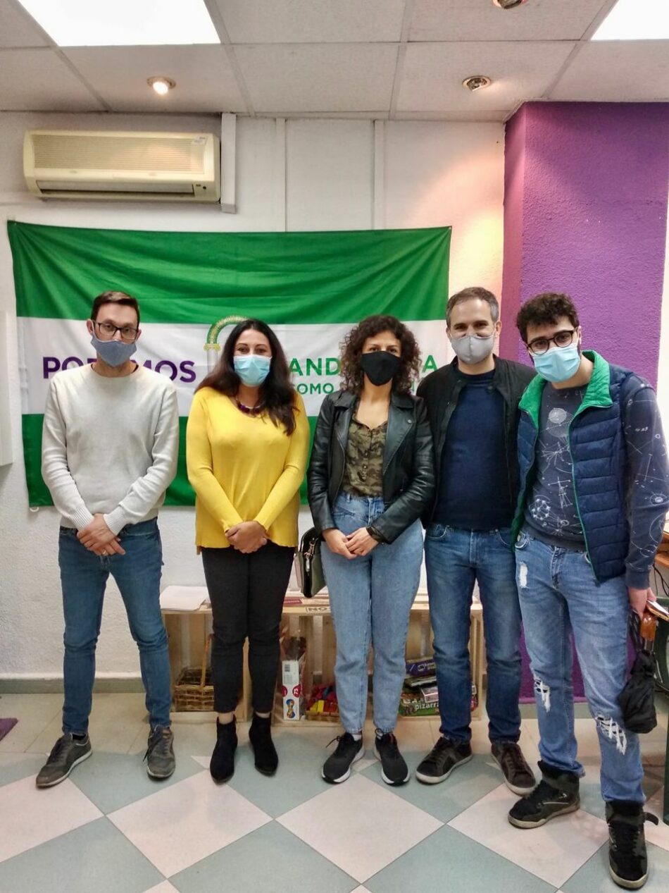 Responsables del Colectivo Armenio de Granada solicitan apoyo a Podemos Andalucía para su petición de alto el fuego en el conflicto en Nagorno Karabaj