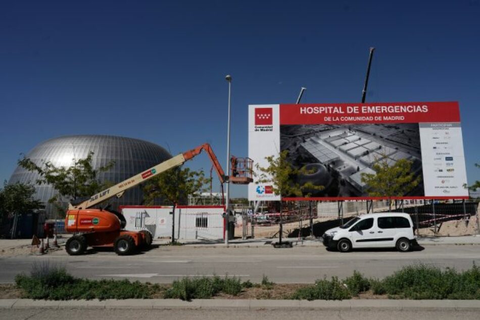 Muchos sanitarios madrileños “no quieren ir” al Hospital  Enfermera Isabel Zendal