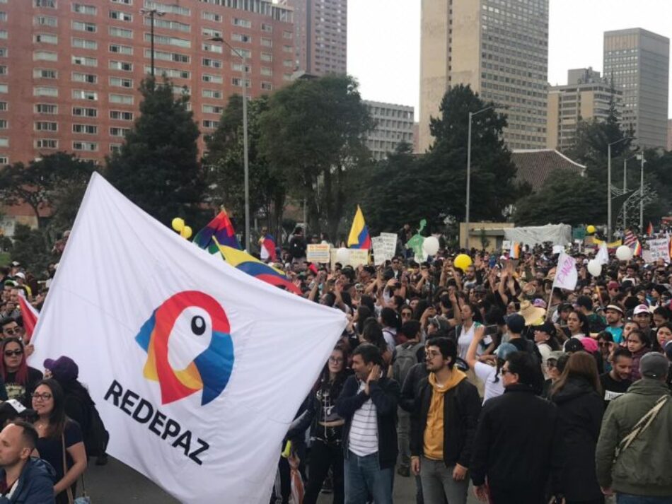 Movilización de ex combatientes en Colombia por la paz y el fin de la violencia