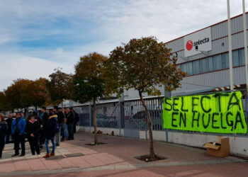 Izquierda Unida y el PCE de Getafe y de Torrejón de Ardoz apoyan a los trabajadores y trabajadoras de la empresa Selecta