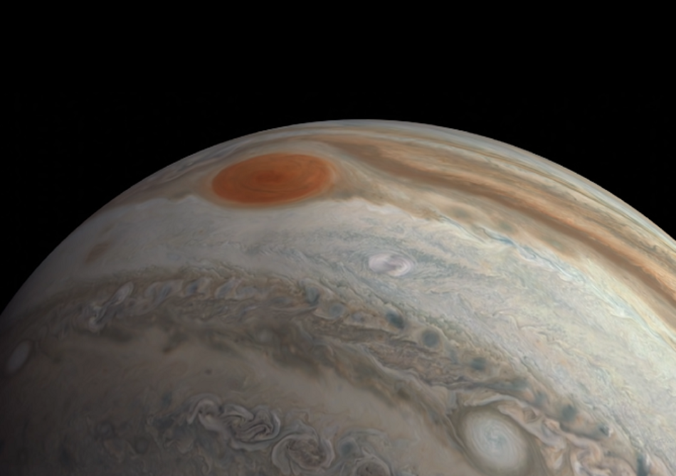 La NASA publica el vídeo más cercano a Júpiter, en un vertiginoso vuelo desde la nave espacial Juno