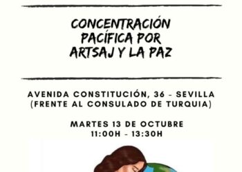 La comunidad armenia de Sevilla se manifestará el 13 de octubre frente al consulado de Turquía por la paz en Artsaj