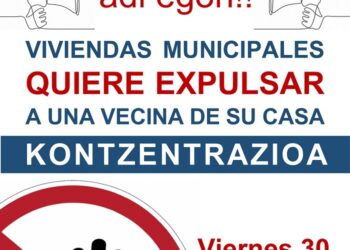 Viviendas municipales quiere expulsar injustamente a una vecina de su casa en el barrio de San Francisco (Bilbao)